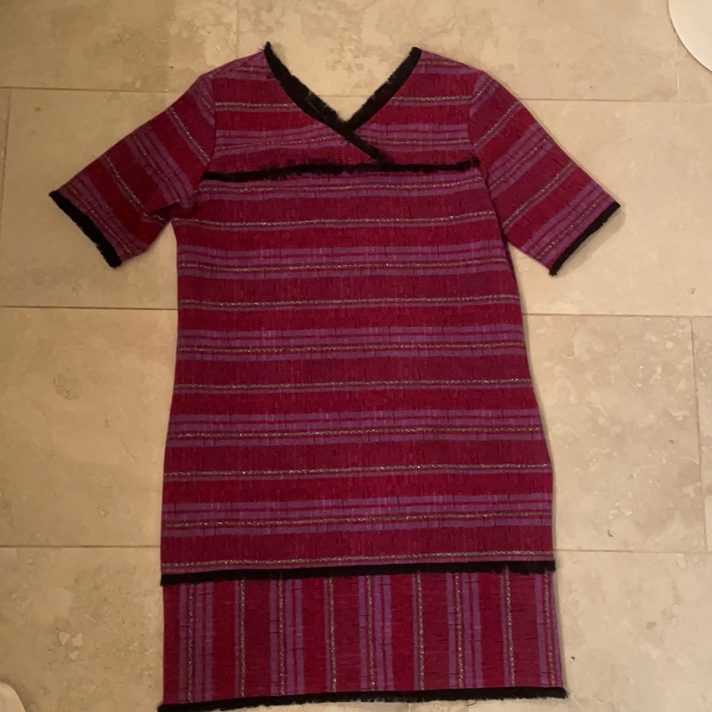 Intropia short sleeve straight dress